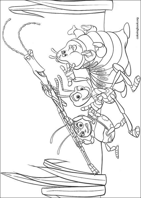 A Bug's Life coloring page (001)