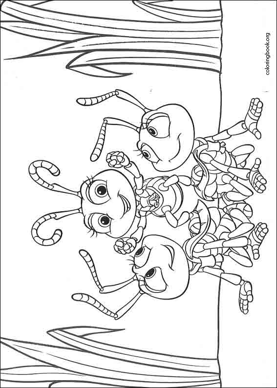A Bug's Life coloring page (002)