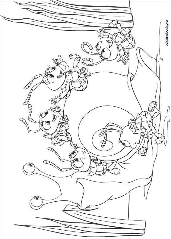 A Bug's Life coloring page (004)