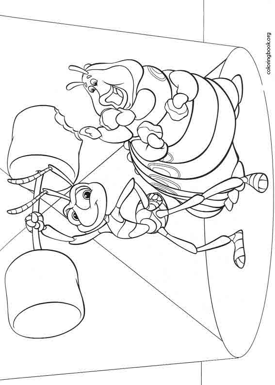 A Bug's Life coloring page (005)