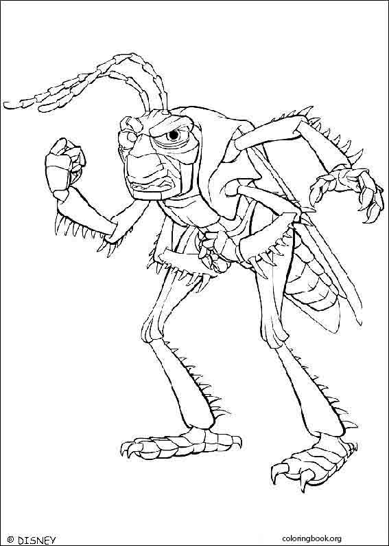 A Bug's Life coloring page (011)