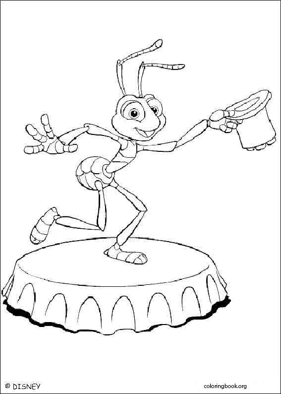 A Bug's Life coloring page (013)