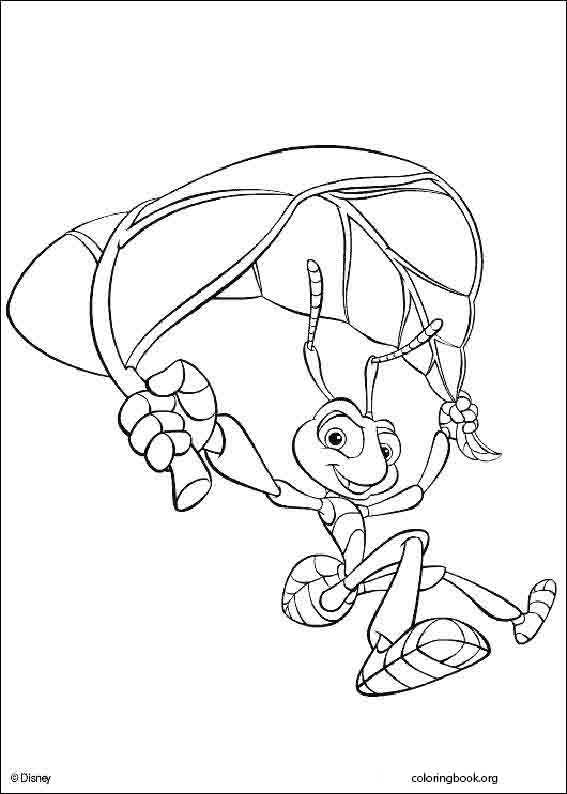 A Bug's Life coloring page (019)