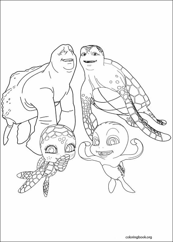 a turtle tale coloring pages - photo #2