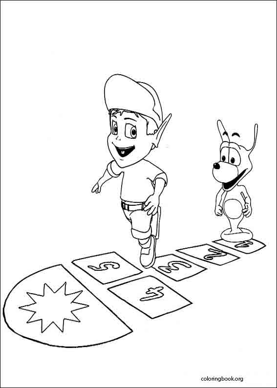Adiboo coloring page (010)