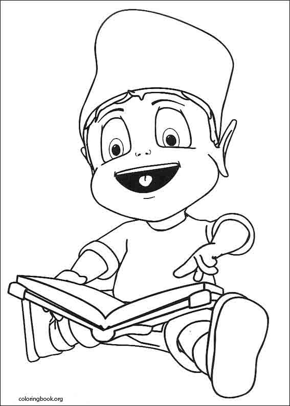 Adiboo coloring page (016)