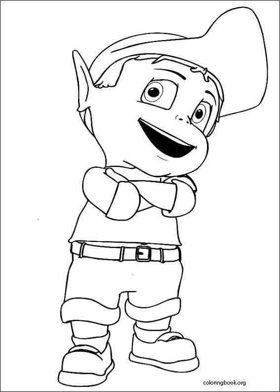 Adiboo coloring page (033)