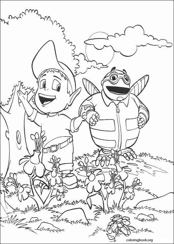 Adiboo coloring page (043)