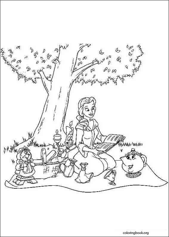 Alice In Wonderland coloring page (009)
