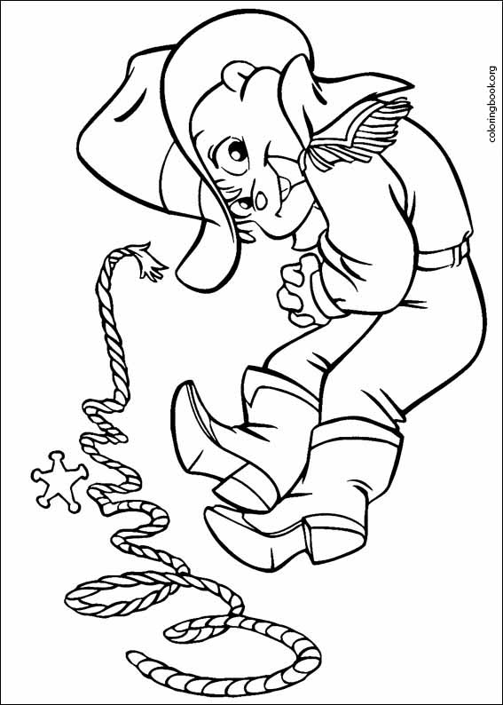 Alvin And The Chipmunks coloring page (004)