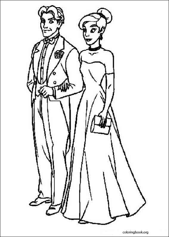 Anastasia coloring page (001)