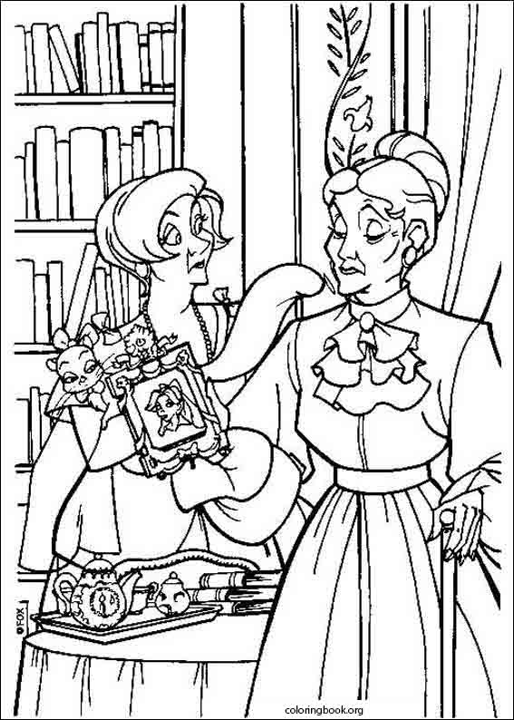 Anastasia coloring page (003)