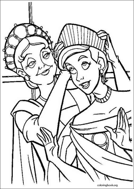 Anastasia coloring page (009)