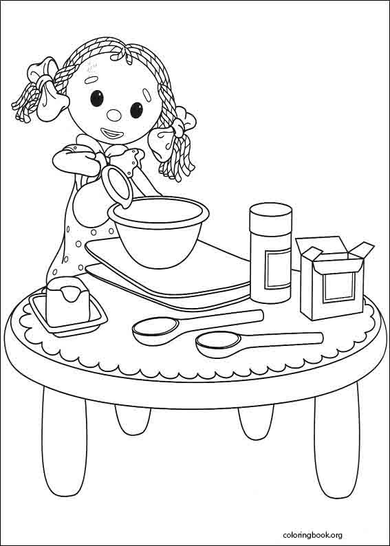 Andy Pandy coloring page (003)