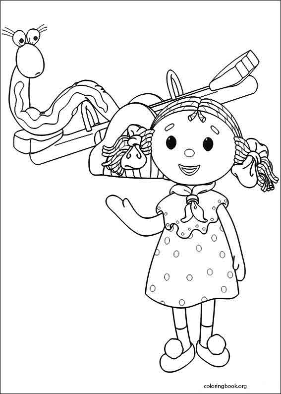 Andy Pandy coloring page (005)