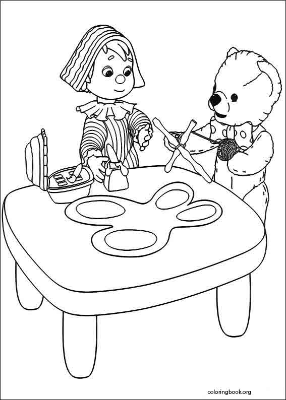 Andy Pandy coloring page (006)