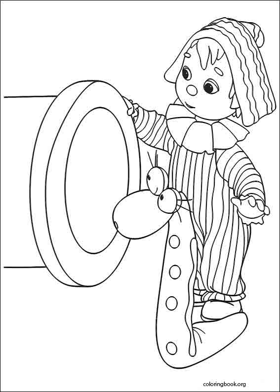 Andy Pandy coloring page (007)