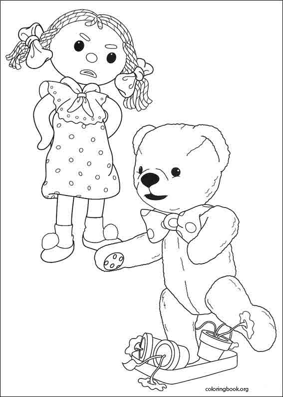 Andy Pandy coloring page (020)