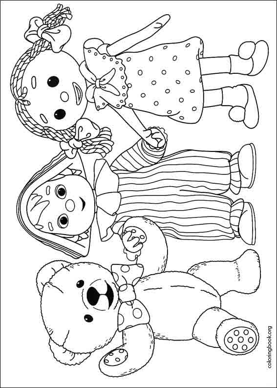 Andy Pandy coloring page (023)