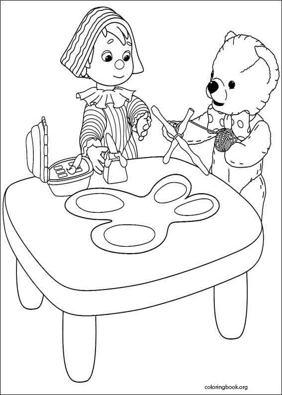 Andy Pandy coloring page (038)