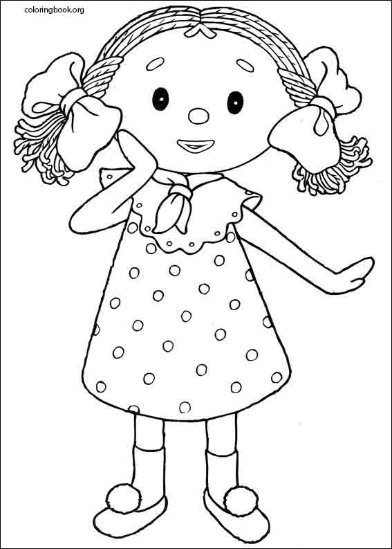 Andy Pandy coloring page (050)