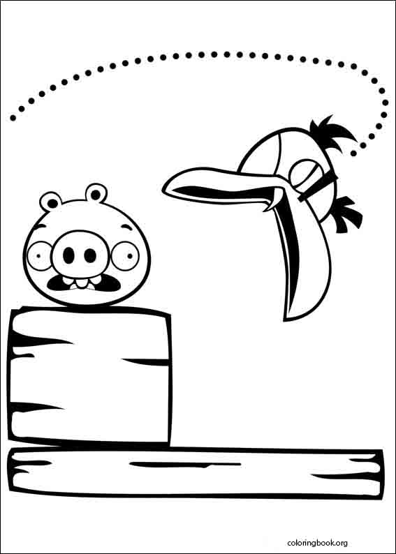 Angry Birds coloring page (001)