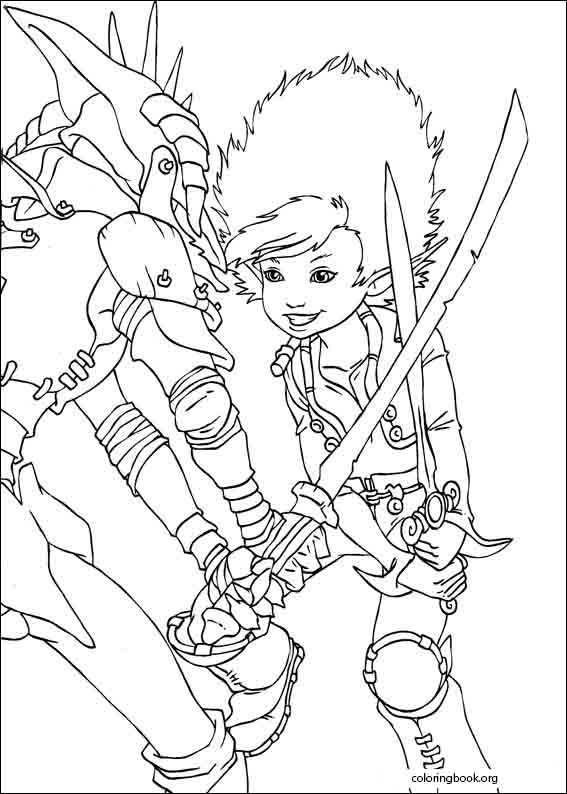 Arthur And The Minimoys coloring page (004)