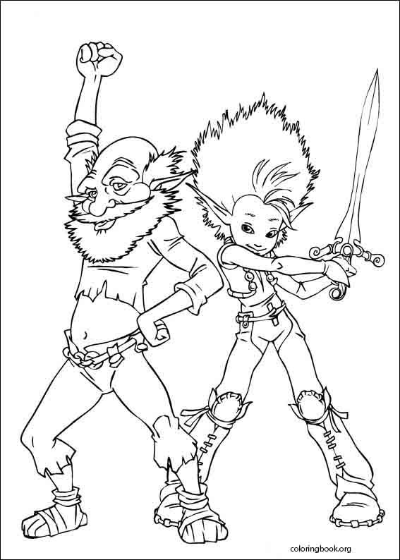 Arthur And The Minimoys coloring page (007)