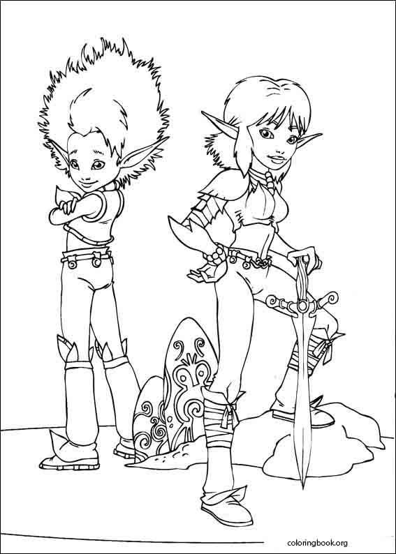 Arthur And The Minimoys coloring page (009)