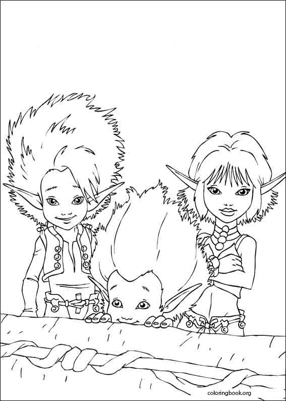 Arthur And The Minimoys coloring page (011)