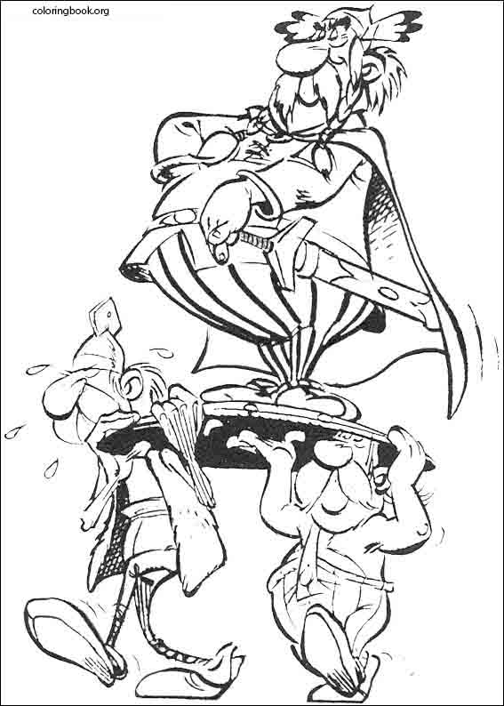 Asterix coloring page (006)