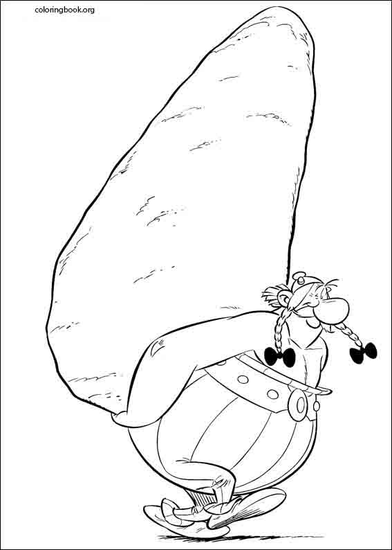 Asterix coloring page (011)