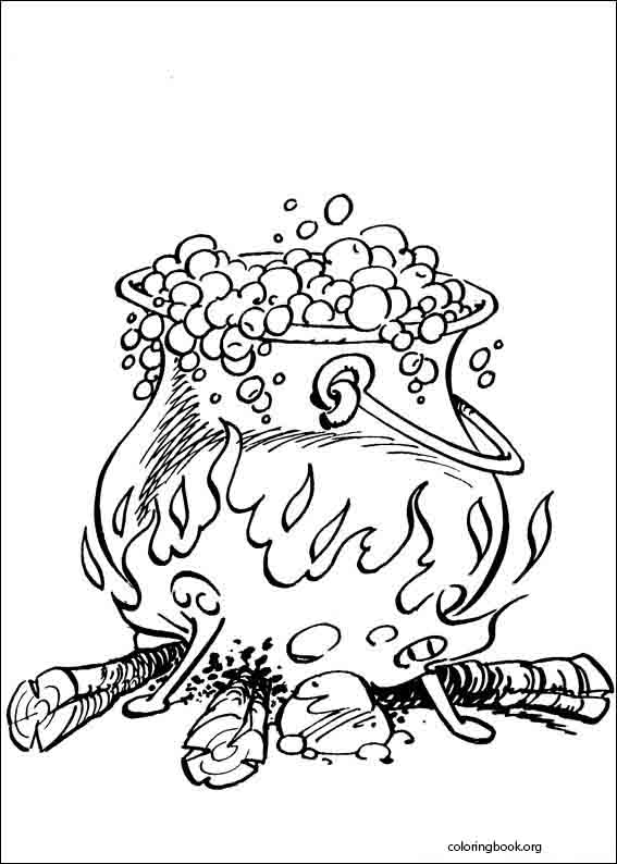Asterix coloring page (012)