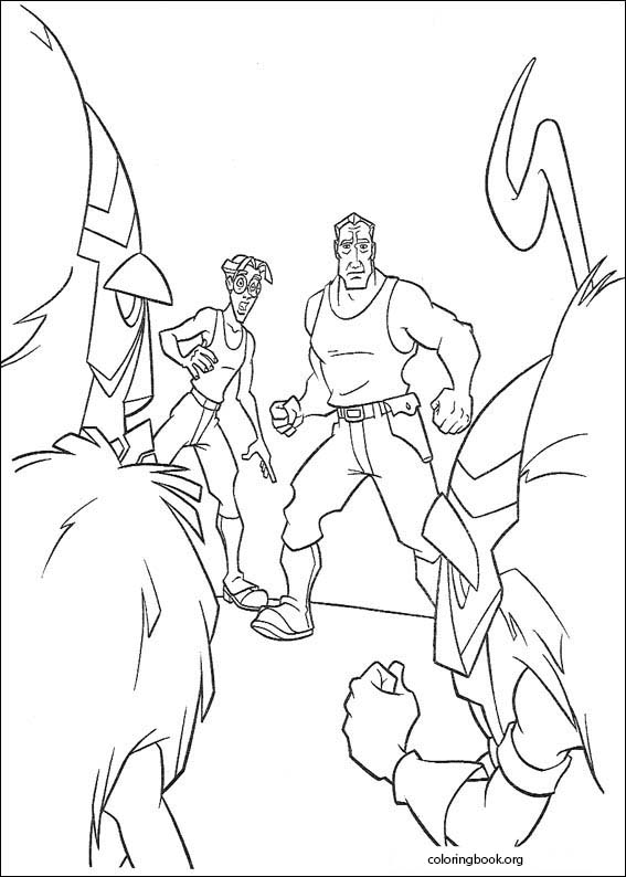 Atlantis coloring page (001)