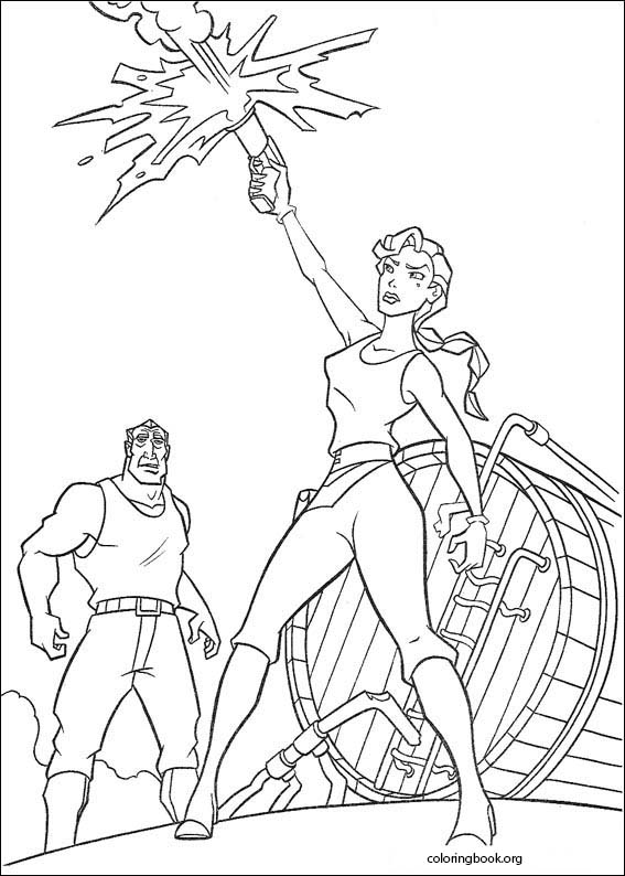 Atlantis coloring page (004)