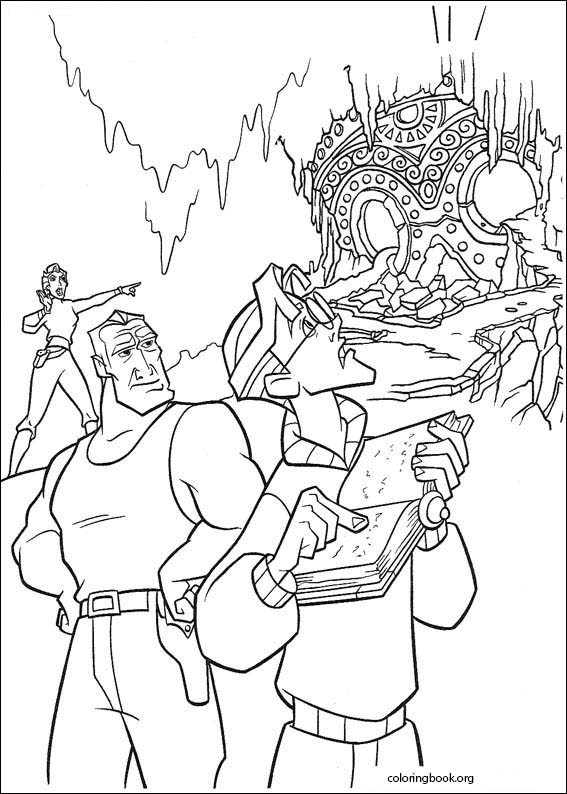 Atlantis coloring page (009)