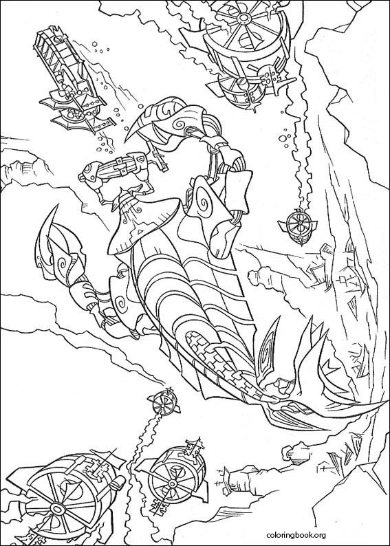 Atlantis coloring page (013)