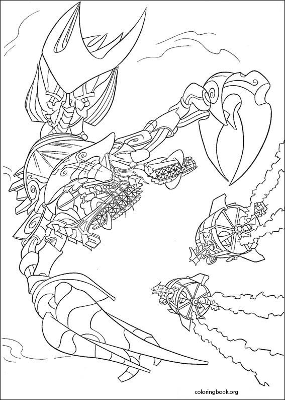 Atlantis coloring page (014)