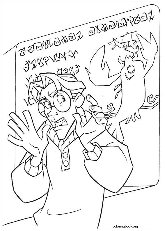 Atlantis coloring page (018)