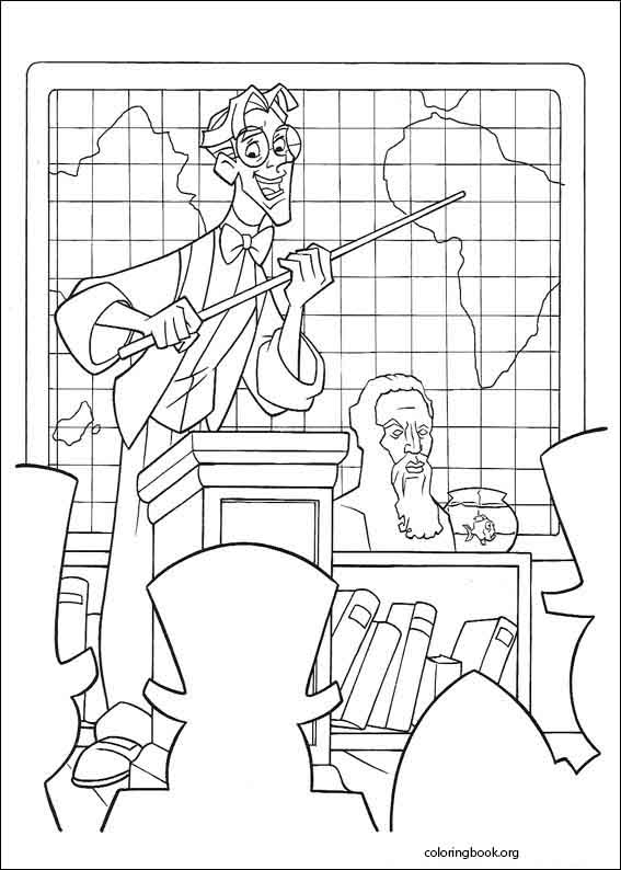 Atlantis coloring page (027)