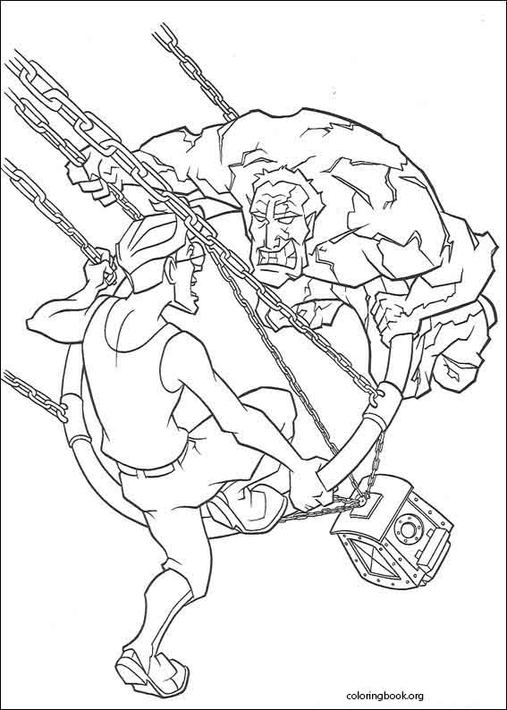Atlantis coloring page (033)