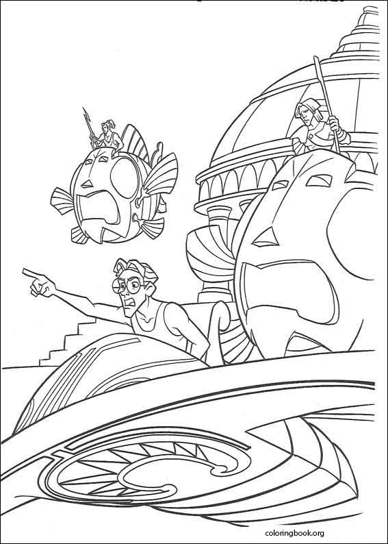 Atlantis coloring page (036)
