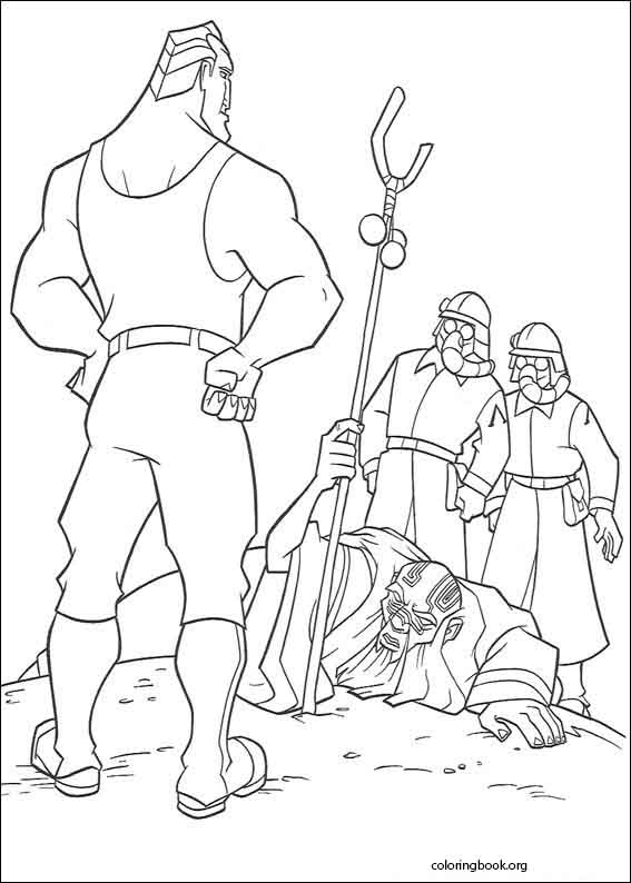Atlantis coloring page (040)