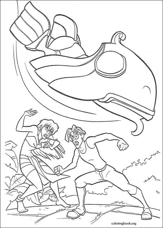 Atlantis coloring page (044)