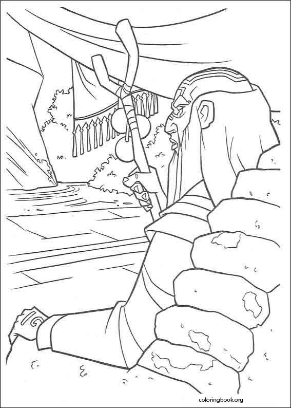 Atlantis coloring page (045)