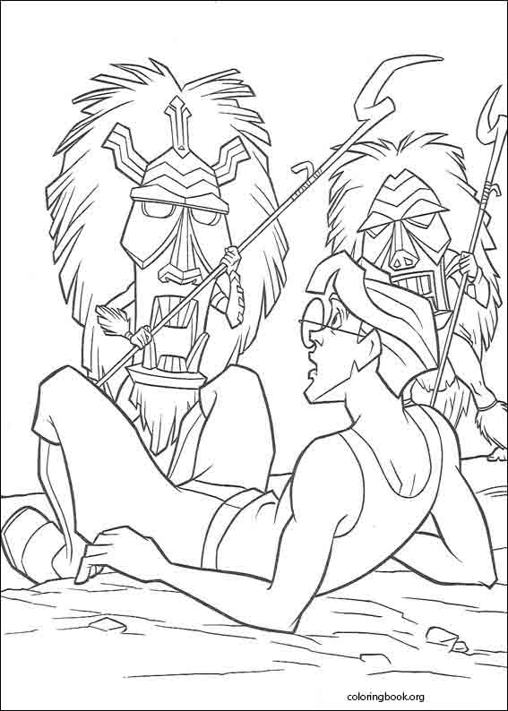 Atlantis coloring page (047)