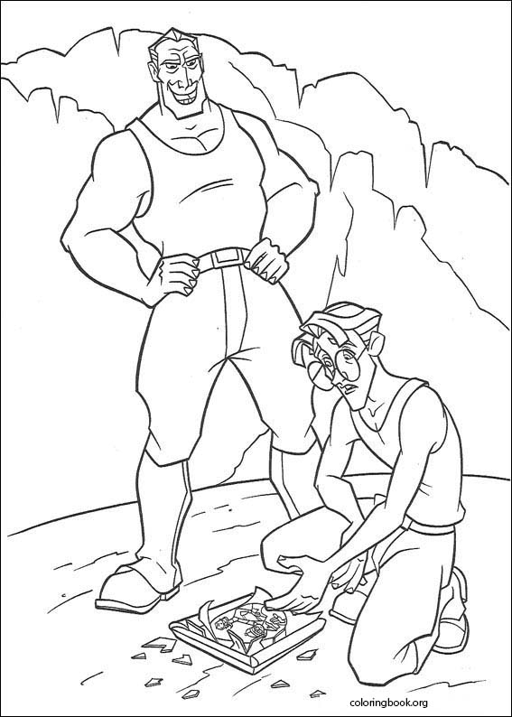 Atlantis coloring page (064)