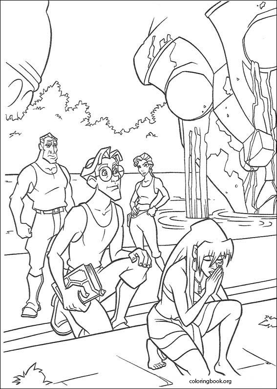 Atlantis coloring page (073)