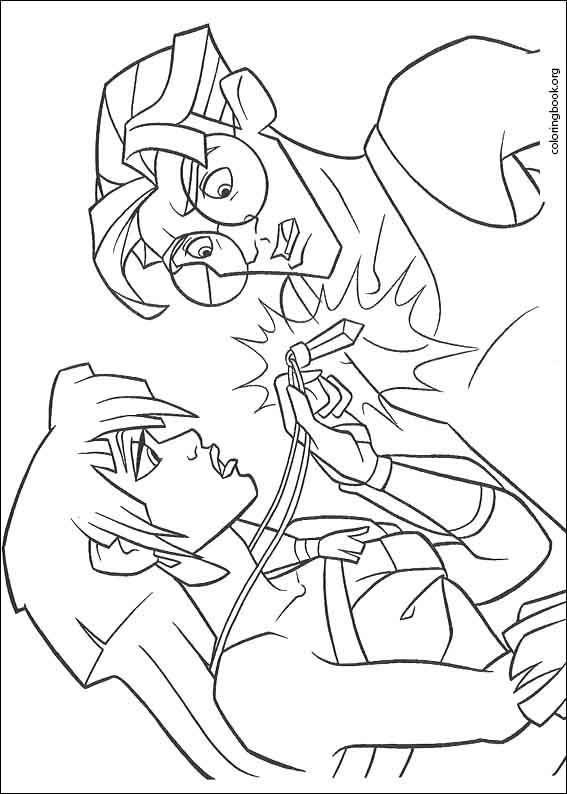 Atlantis coloring page (080)