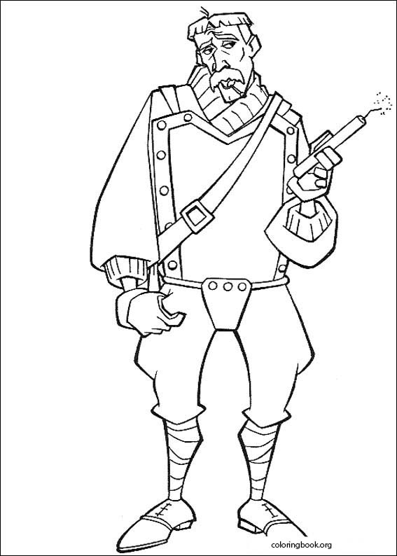 Atlantis coloring page (085)